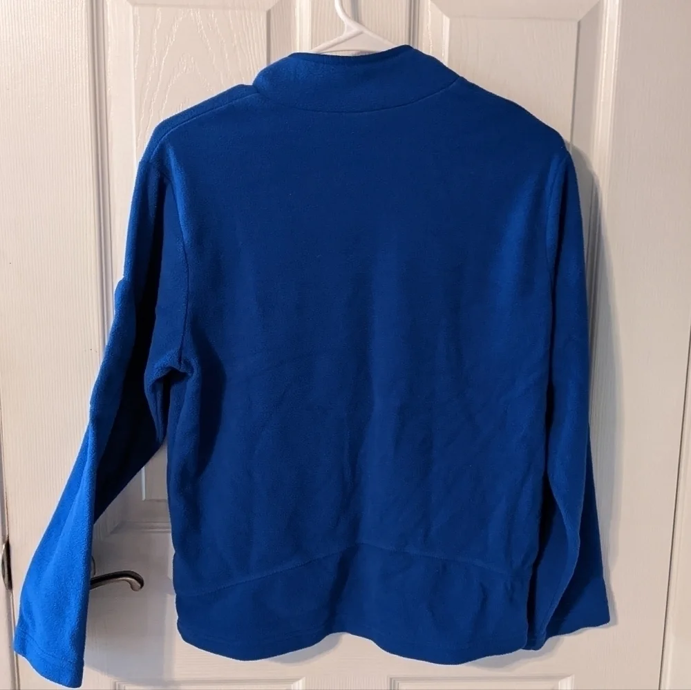 Kids Starter 1/4 Zip Fleece Pullover Sweater in‎ Royal Blue Size XL (14-16)